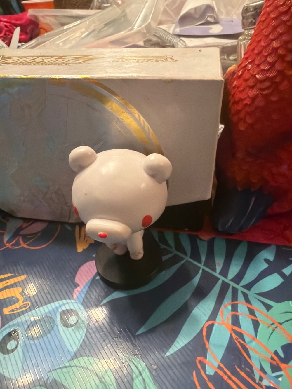 Gloomy The Naughty Grizzly mini bobblehead figu